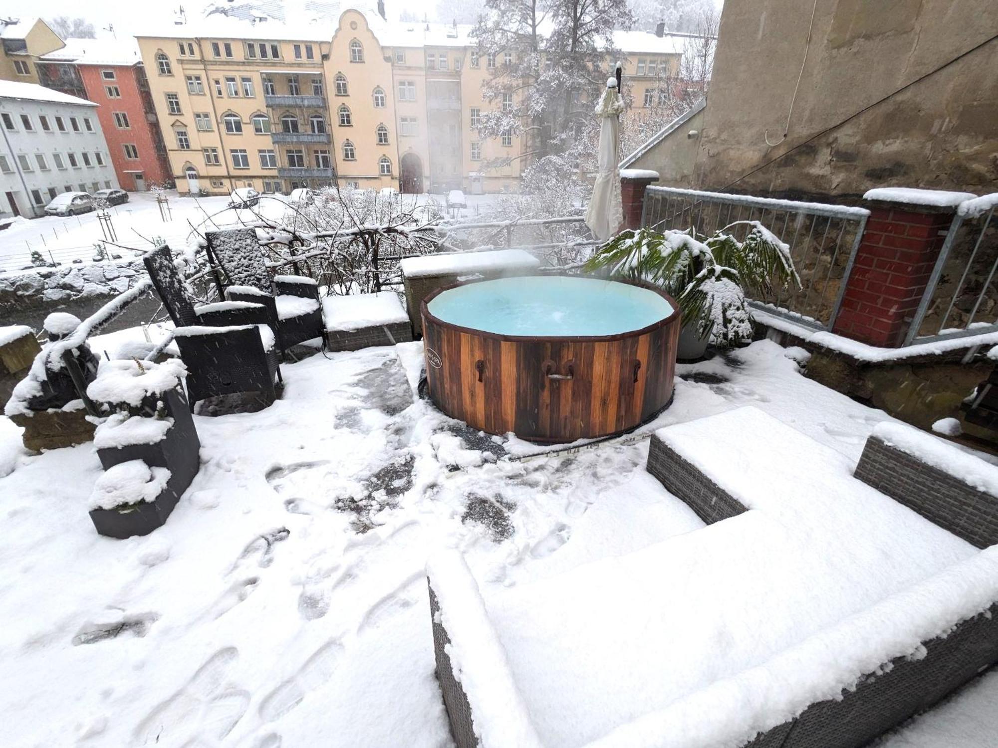 Hw2 - Urlaubsmagie - Sauna & Whirlpool Fuer Alle Sebnitz Extérieur photo