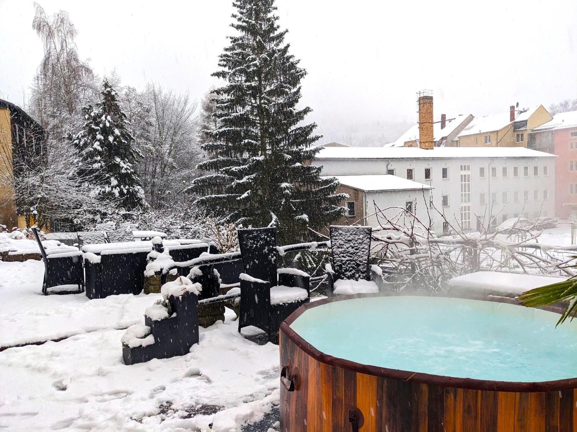 Hw2 - Urlaubsmagie - Sauna & Whirlpool Fuer Alle Sebnitz Extérieur photo