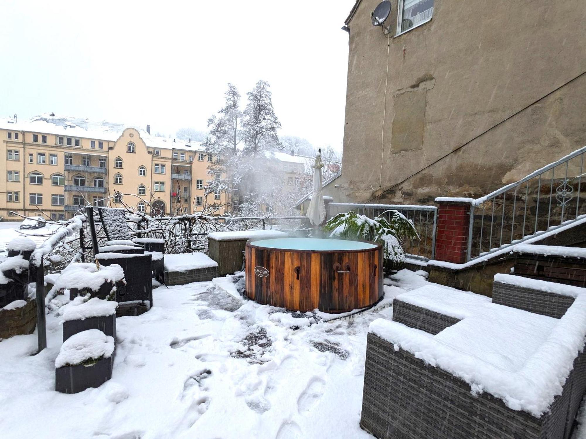 Hw2 - Urlaubsmagie - Sauna & Whirlpool Fuer Alle Sebnitz Extérieur photo